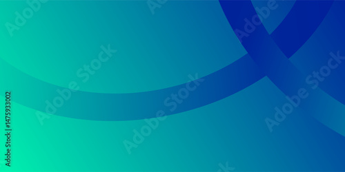 Conference event banner background design. Minimal flyer layout template