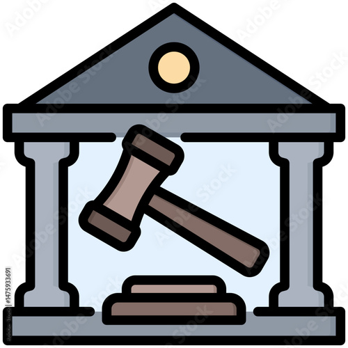 Courtroom Icon