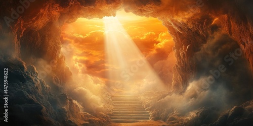Heavenly Stairway to Light
