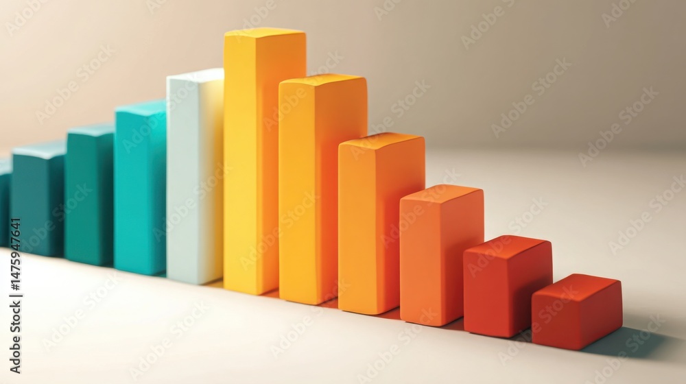 Bar chart with the phrase how to build a successful business illustrating steps to achieve financial prosperity Bar chart with the phrase how to build a successful business illustrating steps to achieve financial prosperity