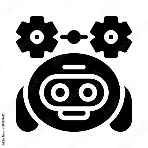 energy glyph icon
