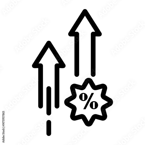 profit Line Icon
