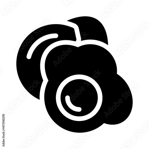 fried glyph icon