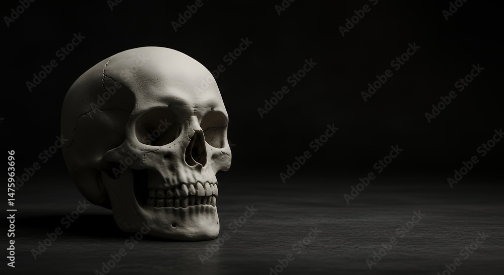 Human Skull Anatomy Still Life Human Skull Anatomy Still Life