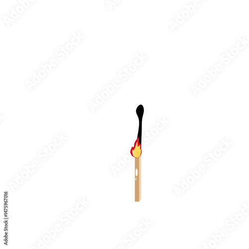 Matchstick illustration 