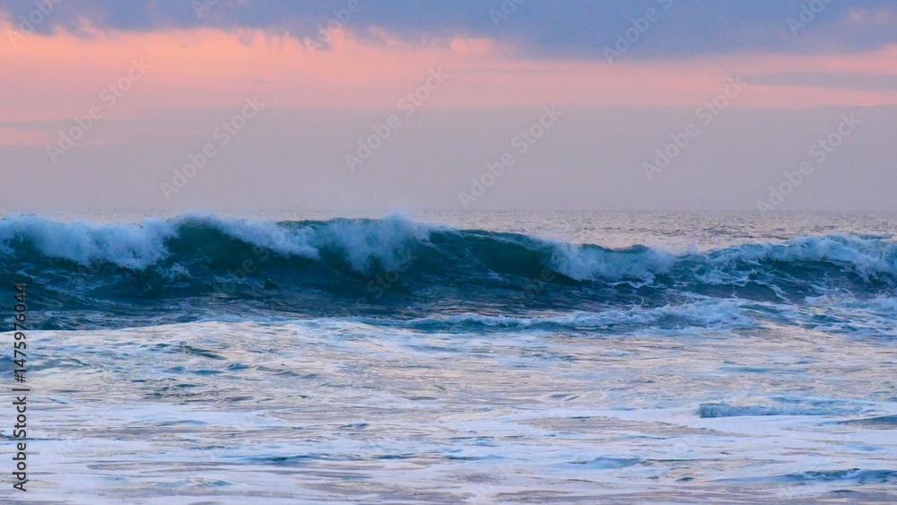 Tropical sea beach in summer time Purple sky on sunny day. Golden sand beach sea peaceful scenery on the beach. Travel vacation seaside outdoor. Ocean island beautiful dramatic Magenta landscape Tropical sea beach in summer time Purple sky on sunny day. Golden sand beach sea peaceful scenery on the beach. Travel vacation seaside outdoor. Ocean island beautiful dramatic Magenta landscape