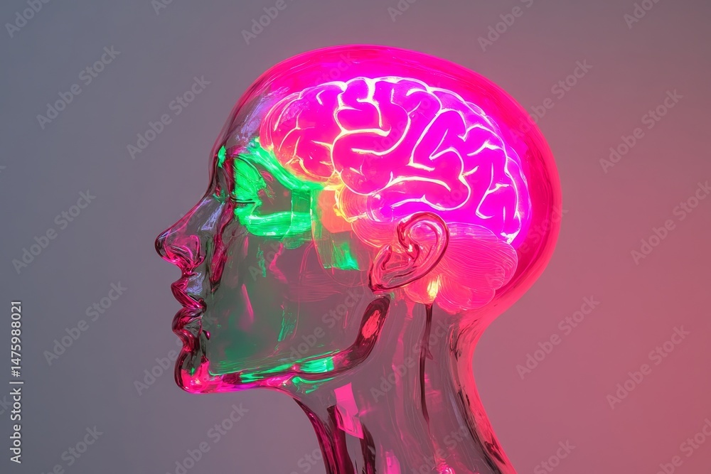 Obraz premium x ray of human brain