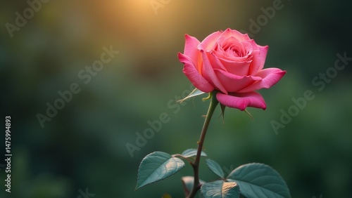 Rose blossoming, representing the beauty and growth of a watershed moment in life