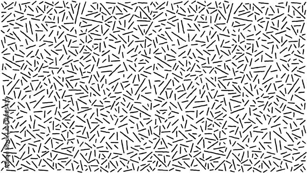 Animated background featuring wiggly line patterns in a fun and playful style