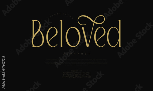 Romantic and elegant serif font with delicate swashes, perfect for wedding invites, branding, and editorial elegance