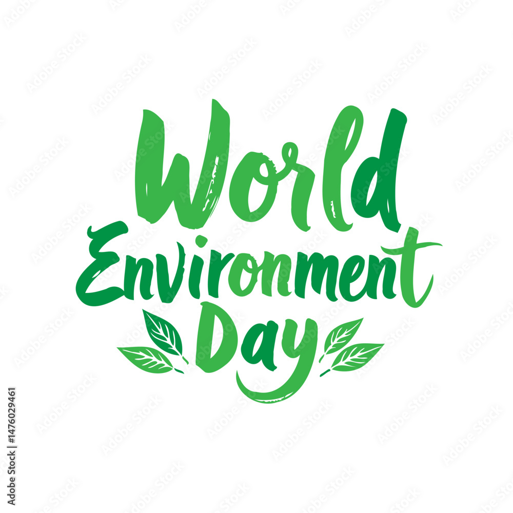 Obraz premium Celebrating global ecological balance: A vibrant World Environment Day graphic