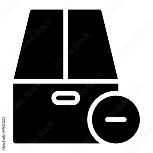cancel glyph icon