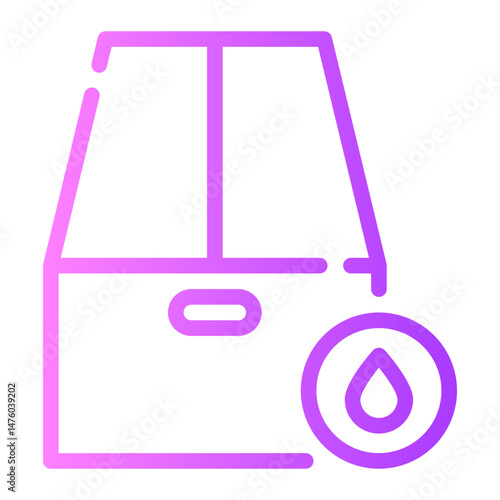 water gradient icon