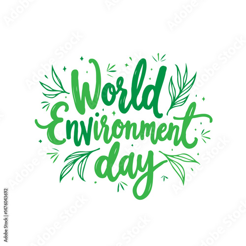Artistic depiction celebrating global environmental awareness and responsibility
