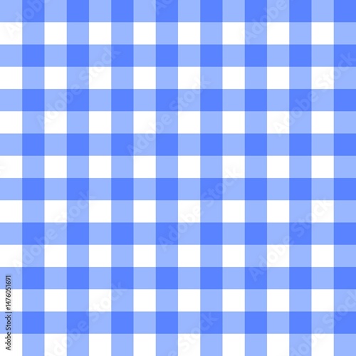 blue plaid fabric