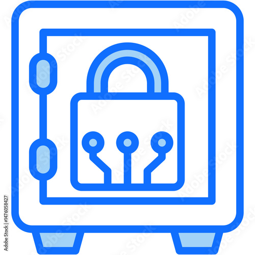 Digital Locker Icon