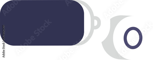 Augment reality goggles vector illustration