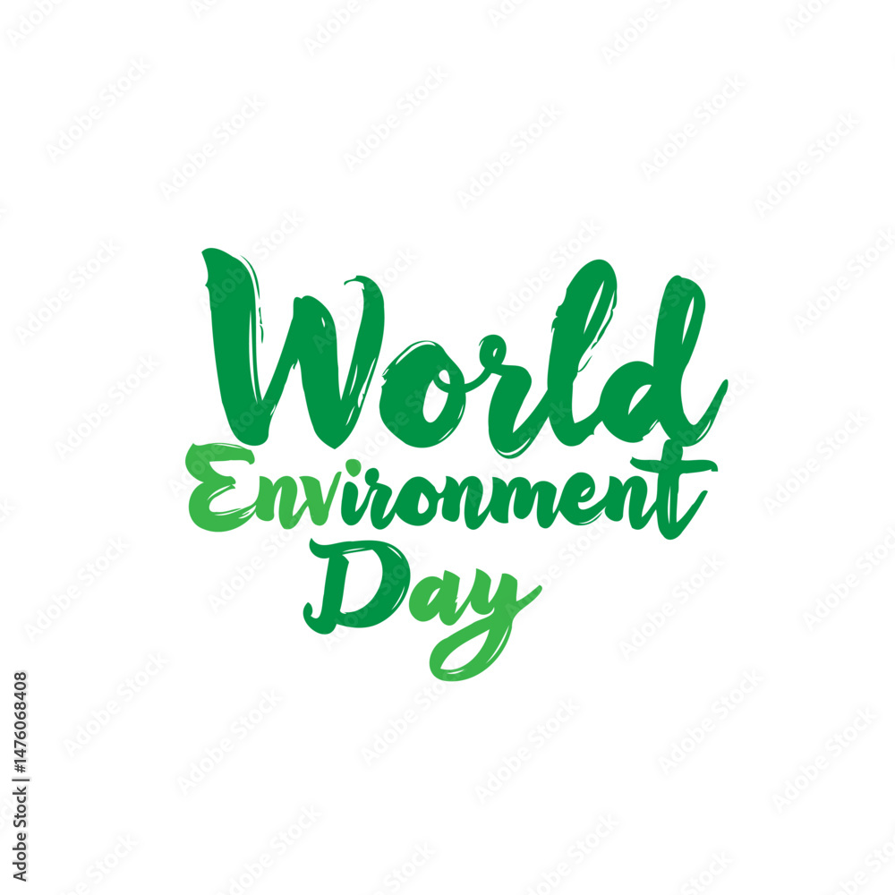Obraz premium Celebrating a greener future: A vibrant tribute to World Environment Day