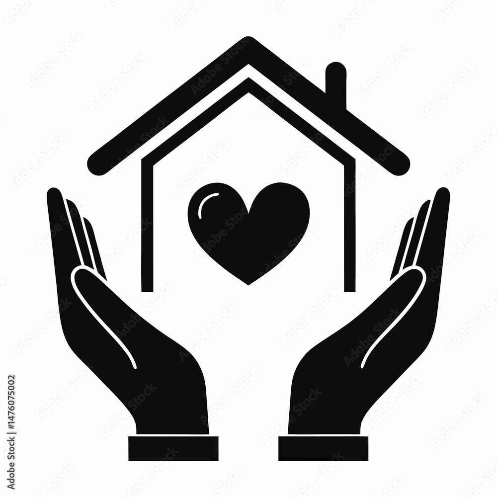 Fototapeta premium heart in hand