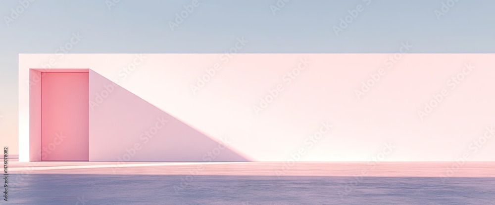 Obraz premium Minimalist architecture