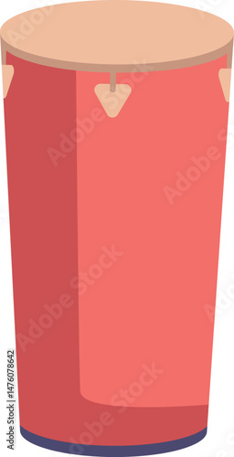 Traditional latino drum music instrument