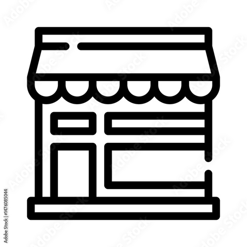 small business line icon
