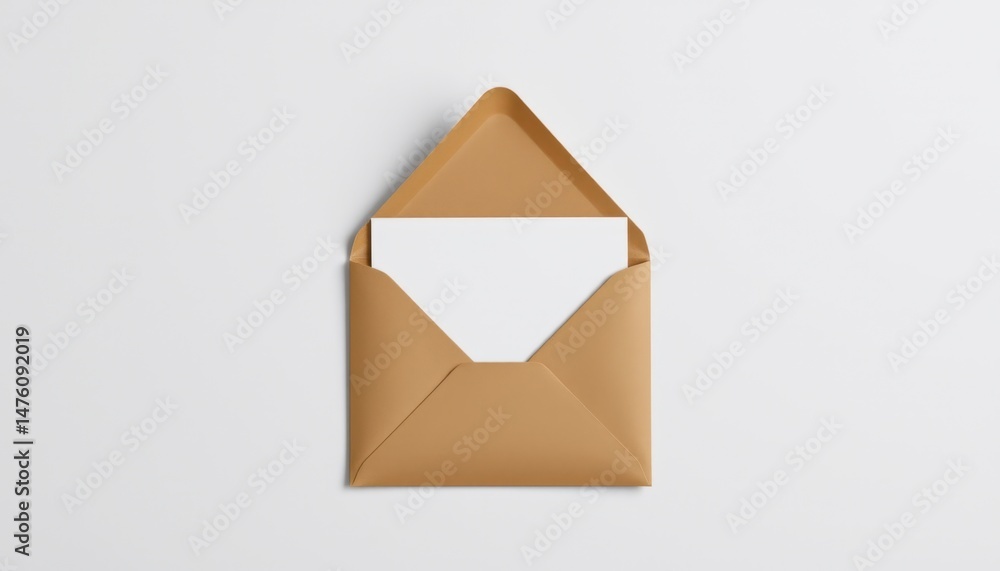 Sealing a thoughtful message home office image of envelope minimalist setting top view communication concept Sealing a thoughtful message home office image of envelope minimalist setting top view communication concept
