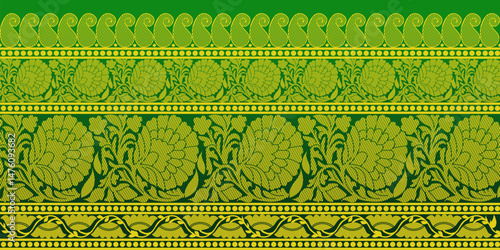 beautiful graphic saree design and this sari design is in Indian style which is for textile fashion industry and it can be used as wallpaper backdrop and website bg this style is originated in india 