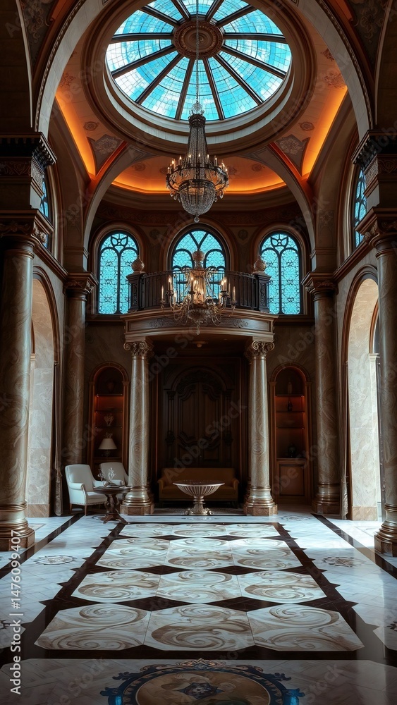 Obraz premium Castle Background