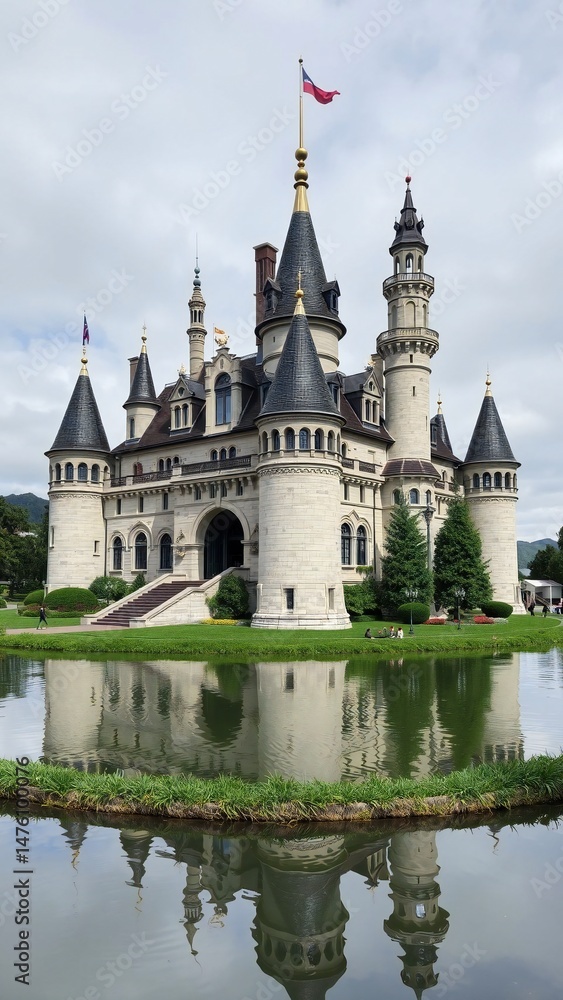 Fototapeta premium Castle Background