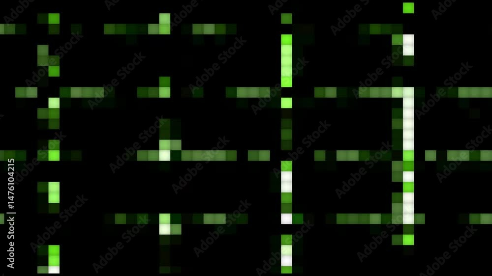 abstract visual dot animated background 