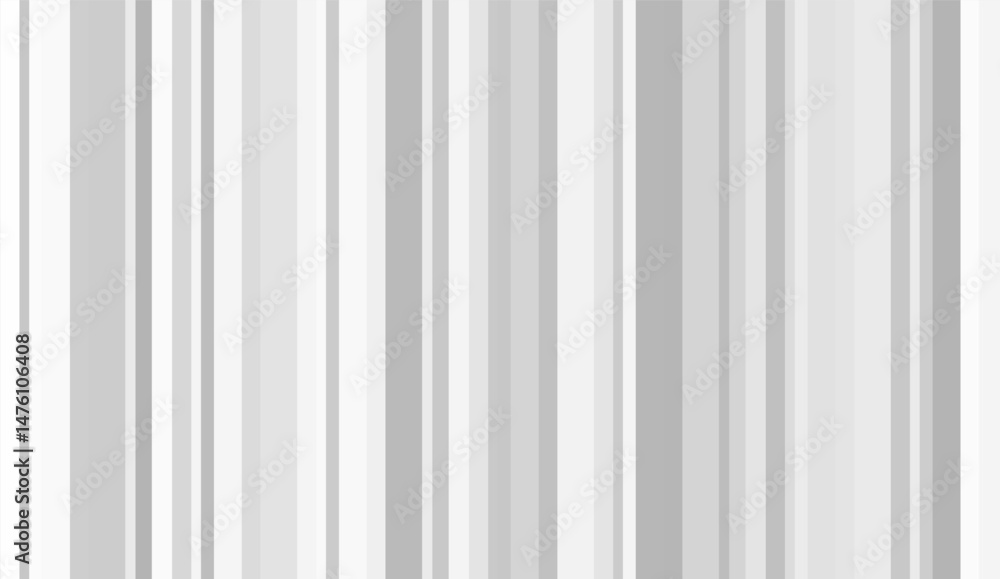 Obraz premium White Vertical Stripes seamless pattern background. Vector illustration.