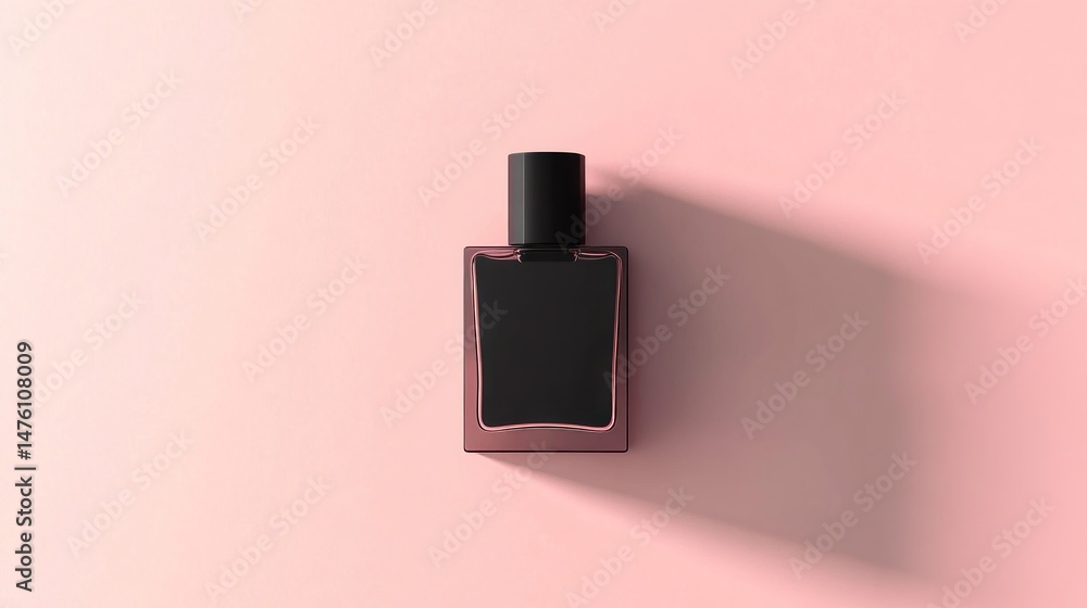 Obraz premium Elegant, rectangular perfume bottle