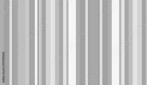 Vertical Striped Abstract Geometric Seamless Pattern in Muted white and Cream Tones illustration