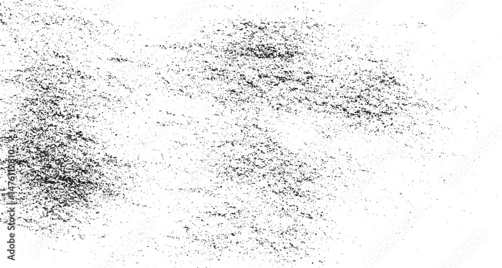 Obraz premium Grunge background of black and white Dirty monochrome pattern of the old worn surface Old worn overlay distressed uneven Vector Illustration.