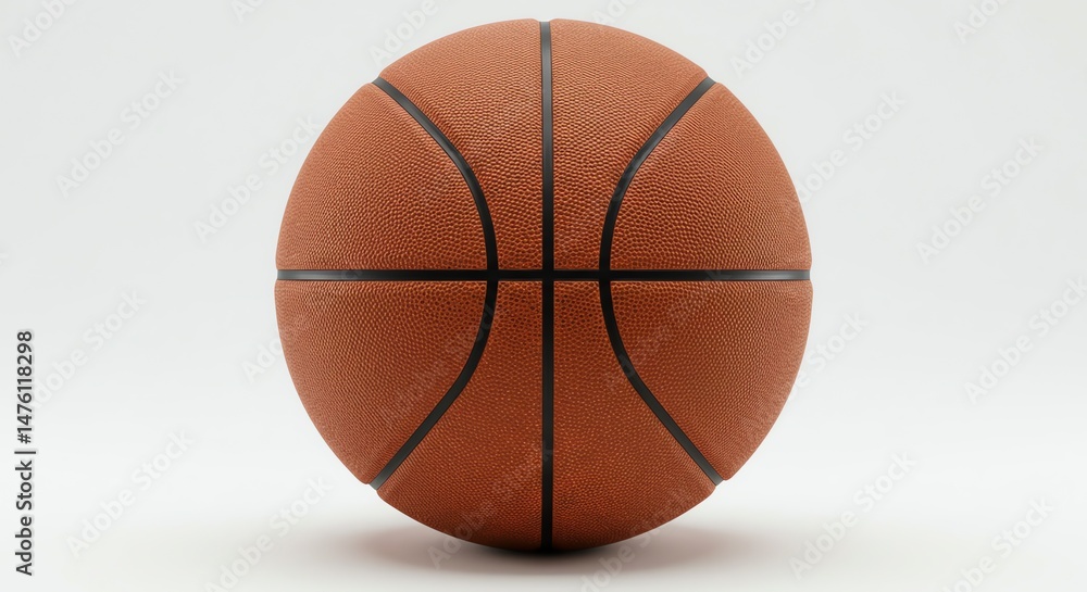 Fototapeta premium Basketball Close Up