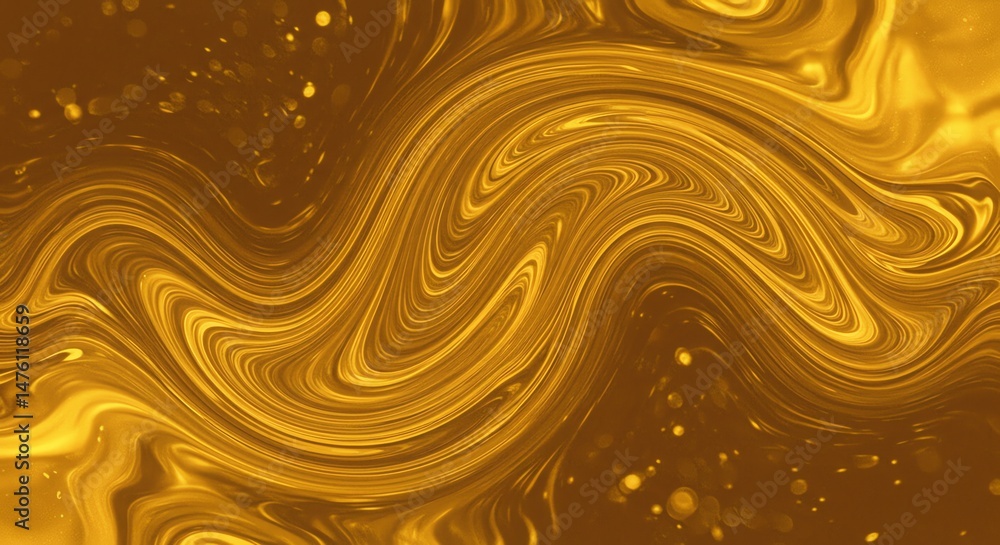 Gold Paint Swirl Abstract Background Gold Paint Swirl Abstract Background