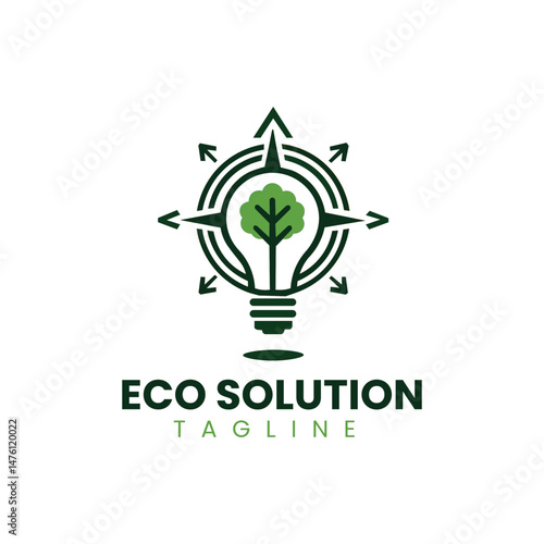  Green Eco Energy Design Concepts Green Stock Vector