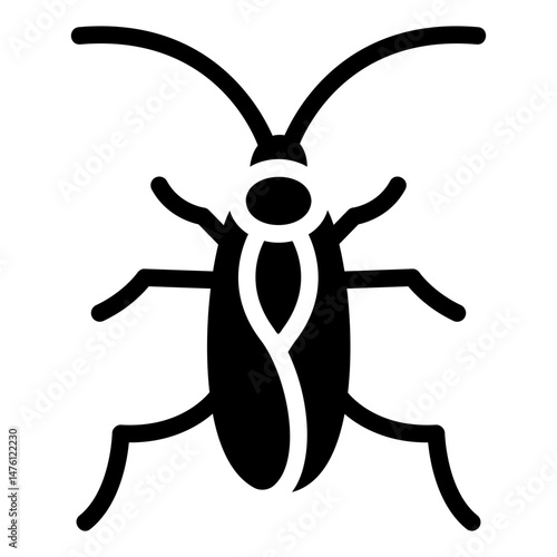 cockroach Solid icon