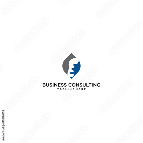 latest logo design vector consultant business leaves and flowers that mean revival together