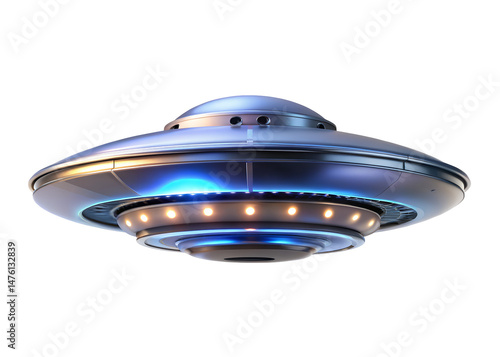 3d ufo ship clipart png image on transparent background