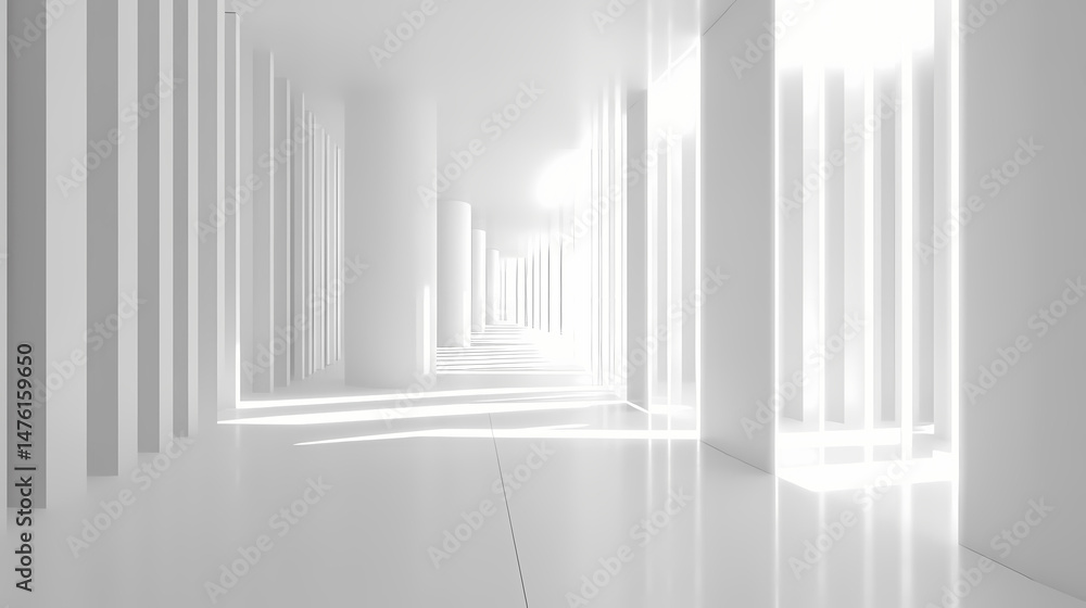 futuristic neon corridor futuristic neon corridor
