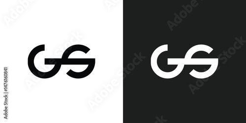 Letter GS Logo Design