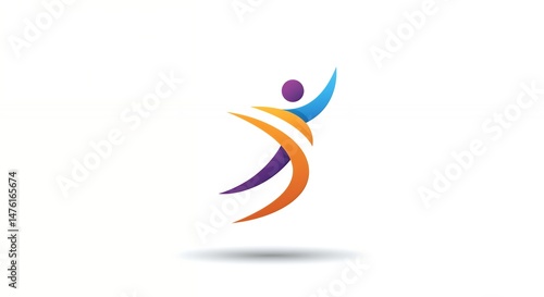 Abstract Figure Logo Design