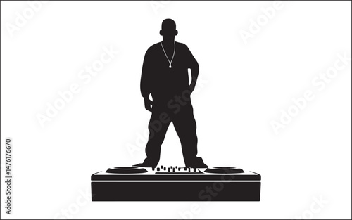 businessman in suit microphone musician, silhouette, vector, microphone, drummer, group, music, disco, man, rock music, people, music festival