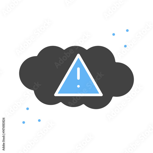 Air Pollution icon vector image. Suitable for mobile apps, web apps and print media.