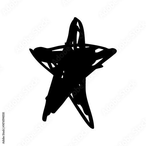 black star marker element
