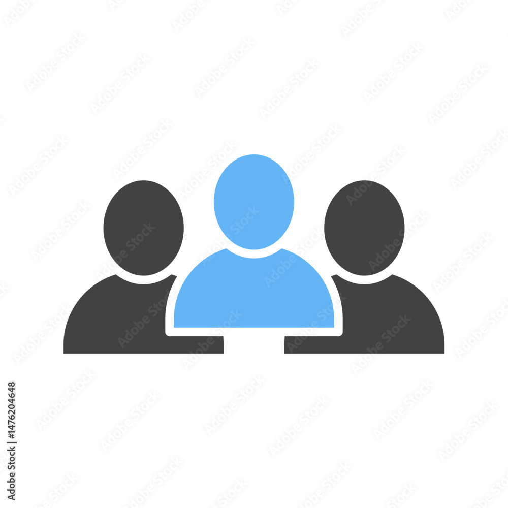 Team icon vector image. Suitable for mobile apps, web apps and print media. Team icon vector image. Suitable for mobile apps, web apps and print media.