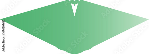 Aqua Green Graphic Elements – Soft Abstract Shapes for Creative Design