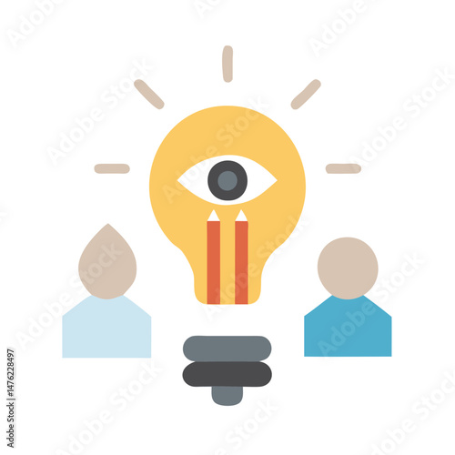Creative collaboration with mutual oversight and innovative thinking